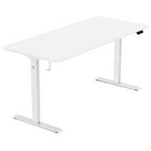Load image into Gallery viewer, ErgoDesk Electric Standing Desk 180cm (White/White)