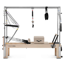 Load image into Gallery viewer, Lifespan Fitness Contour Cadillac Pilates Reformer with Full Trapeze Table (Beige)