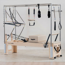 Load image into Gallery viewer, Lifespan Fitness Contour Cadillac Pilates Reformer with Full Trapeze Table (Beige)