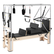 Load image into Gallery viewer, Lifespan Fitness Contour Cadillac Pilates Reformer with Full Trapeze Table (Black)