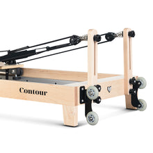 Load image into Gallery viewer, Lifespan Fitness Contour Folding Wooden Pilates Reformer Machine Set (Beige)