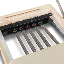 Load image into Gallery viewer, Lifespan Fitness Contour Folding Wooden Pilates Reformer Machine Set (Beige)
