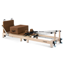 Load image into Gallery viewer, Lifespan Fitness Contour 2 Folding Wood Pilates Reformer Set (Espresso)