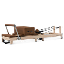 Load image into Gallery viewer, Lifespan Fitness Contour 2 Folding Wood Pilates Reformer Set (Espresso)