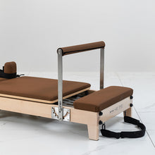 Load image into Gallery viewer, Lifespan Fitness Contour 2 Folding Wood Pilates Reformer Set (Espresso)