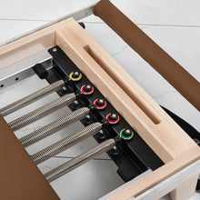 Load image into Gallery viewer, Lifespan Fitness Contour 2 Folding Wood Pilates Reformer Set (Espresso)