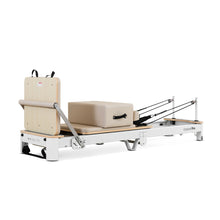 Load image into Gallery viewer, Lifespan Fitness Contour Pro Folding Aluminum Pilates Reformer Bed Set (Beige)