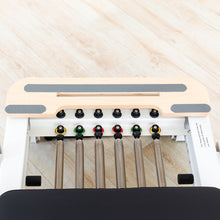 Load image into Gallery viewer, Lifespan Fitness Contour Pro Folding Aluminum Pilates Reformer Bed Set (Black)