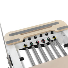 Load image into Gallery viewer, Lifespan Fitness Contour Pro Aluminum Pilates Reformer Bed Set (Beige)