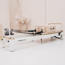 Load image into Gallery viewer, Lifespan Fitness Contour Studio Commercial Pilates Reformer Bed Set (Beige)