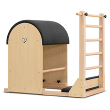 Load image into Gallery viewer, Lifespan Fitness Pilates Premium Maple Ladder Barrel (Black)