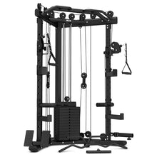 Load image into Gallery viewer, LSG GRK-110 with FID Bench, 90kg Olympic Weights - Barbell and Rubber Tri-Grip Plates