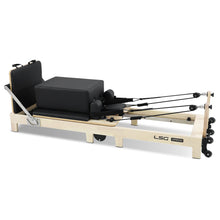 Load image into Gallery viewer, GPR500 Folding Wooden Pilates Reformer Machine (Black)