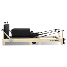 Load image into Gallery viewer, GPR500 Folding Wooden Pilates Reformer Machine (Black)