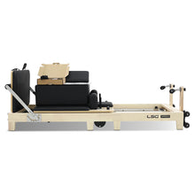 Load image into Gallery viewer, GPR500 Folding Wooden Pilates Reformer Machine (Black)
