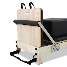 Load image into Gallery viewer, GPR500 Folding Wooden Pilates Reformer Machine (Black)