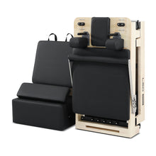 Load image into Gallery viewer, GPR500 Folding Wooden Pilates Reformer Machine (Black)