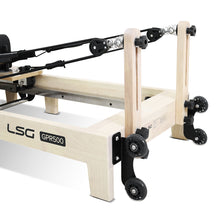 Load image into Gallery viewer, GPR500 Folding Wooden Pilates Reformer Machine (Black)