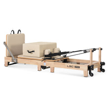 Load image into Gallery viewer, LSG GPR500 Folding Wooden Pilates Reformer Machine (Beige)