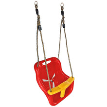 Load image into Gallery viewer, Baby Swing Seat Attachment (Red &amp; Yellow)