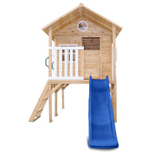Load image into Gallery viewer, Archie Cubby House (Elevated) with 1.8m Slide (Blue)