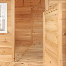 Load image into Gallery viewer, Archie Cubby House (Elevated) with 1.8m Slide (Green)