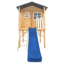 Load image into Gallery viewer, Burleigh Cubby House with 2.2m Slide (Blue)
