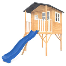 Load image into Gallery viewer, Burleigh Cubby House with 2.2m Slide (Blue)