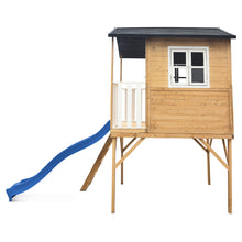 Load image into Gallery viewer, Burleigh Cubby House with 2.2m Slide (Blue)