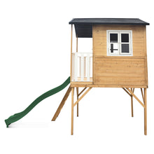 Load image into Gallery viewer, Burleigh Cubby House with 2.2m Slide (Green)