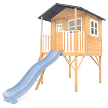 Load image into Gallery viewer, Burleigh Cubby House with 2.2m Slide (Pastel Blue)