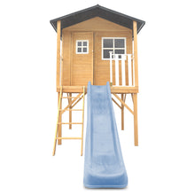 Load image into Gallery viewer, Burleigh Cubby House with 2.2m Slide (Pastel Blue)