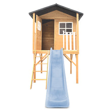 Load image into Gallery viewer, Burleigh Cubby House with 2.2m Slide (Pastel Blue)
