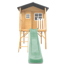 Load image into Gallery viewer, Burleigh Cubby House with 2.2m Slide (Pastel Green)