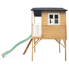 Load image into Gallery viewer, Burleigh Cubby House with 2.2m Slide (Pastel Green)