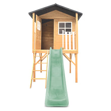 Load image into Gallery viewer, Burleigh Cubby House with 2.2m Slide (Pastel Green)