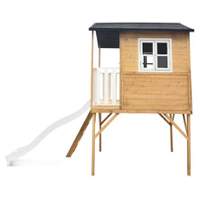 Load image into Gallery viewer, Burleigh Cubby House with 2.2m Slide (White)