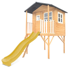 Load image into Gallery viewer, Burleigh Cubby House with 2.2m Slide (Yellow)