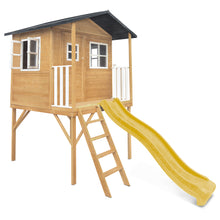 Load image into Gallery viewer, Burleigh Cubby House with 2.2m Slide (Yellow)
