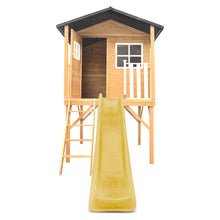 Load image into Gallery viewer, Burleigh Cubby House with 2.2m Slide (Yellow)