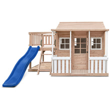 Load image into Gallery viewer, Finley Cubby House with 1.8m Slide (Blue)
