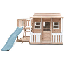 Load image into Gallery viewer, Finley Cubby House with 1.8m Slide (Pastel Blue)