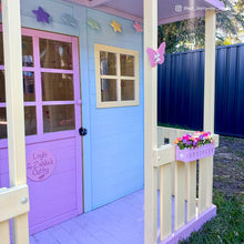 Load image into Gallery viewer, Finley Cubby House with 1.8m Slide (Yellow)