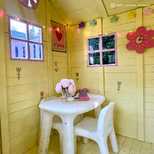 Load image into Gallery viewer, Finley Cubby House with 1.8m Slide (Yellow)