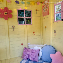 Load image into Gallery viewer, Finley Cubby House with 1.8m Slide (Yellow)