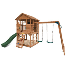Load image into Gallery viewer, Kingston Cubby House with Green Slide
