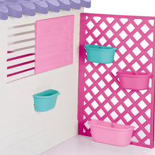 Load image into Gallery viewer, Dolu Garden Playhouse with Fence (Pink)