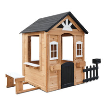 Load image into Gallery viewer, Teddy Cubby House in Natural Timber (V3)