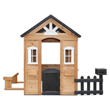 Load image into Gallery viewer, Teddy Cubby House in Natural Timber (V3)