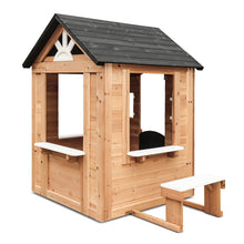 Load image into Gallery viewer, Teddy Cubby House in Natural Timber (V3)